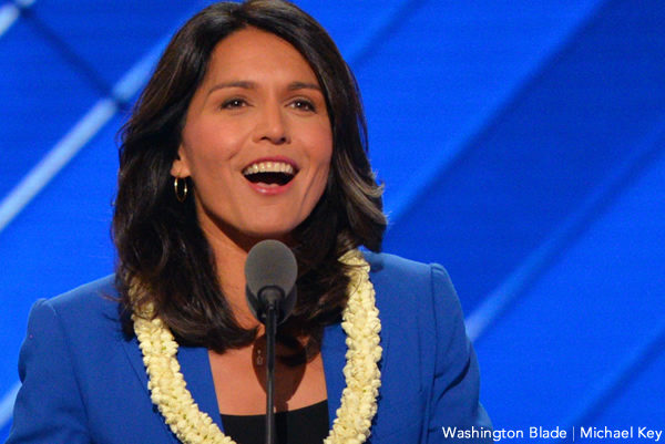 Gabbard Ignores LGBTQ Survey Questions From Human Rights Campaign