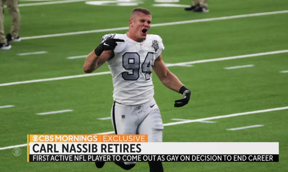 Carl Nassib, first active openly gay NFL player, announces retirement